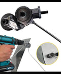 Electric Drill Metal Cutting Shears For Iron And Tin Plates No Hassle Labor Saving Retrofit Tool Compatible With Most Drill Brands