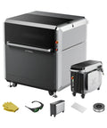 MetalFab 1200W 4-in-1 Laser Welding Machine With CNC Cutter, Cleaner And Engraver, industrial laser unit with accessories