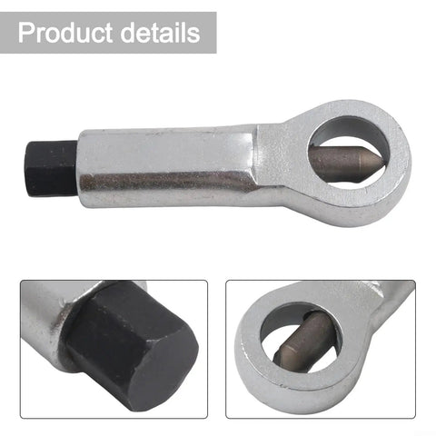Rusted Bolt Remover Kit Nut Splitter Tool Set 9 To 27mm Chrome Vanadium Steel for Damaged Corroded Stuck Nuts detail view