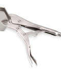 10 Inch Locking Sheet Metal C Clamp for Fabrication and Welding, heavy duty quick release gripper in durable steel construction.