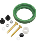 3 Inch Toilet Tank To Bowl Coupling Kit Fits Most Toilets With 3 Inch Flush Valve Openings Includes Gasket Bolts Nuts Black Lock Rings And Washers