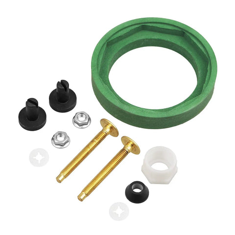 3 Inch Toilet Tank To Bowl Coupling Kit Fits Most Toilets With 3 Inch Flush Valve Openings Includes Gasket Bolts Nuts Black Lock Rings And Washers