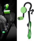Golf Swing Trainer With Instant Feel Feedback And Grip Trainer For Beginners, close-up of grip and kit components