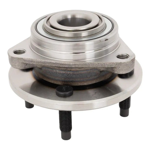 Pontiac G5 Front Wheel Hub Assembly Driver Or Passenger Side 4 Stud Ball Bearing 33 Spline 4 By 3.94 In Bolt Pattern Replacement For 22701520 Direct Fit