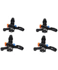 10 Pack One Half Inch Male Thread 360 Degree Sprinkler Heads for Lawn Garden Irrigation on white background