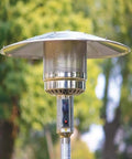 Patio Heater Reflector Shield 33 Inch Diameter Top Dome Replacement Part For Propane Outdoor Heaters Universal 3 Hole Mount