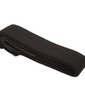 Black Weightlifting Wrist Wraps And Deadlift Straps With Foam Padding Anti Slip Grip Cotton Comfort For Strength Training