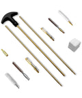 Must Have All In One Airgun Cleaning Kit For 177 And 22 Calibers Rifle And Pistol Bore Brush Set With Detachable Brass Rods Patches