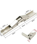 Adjustable Door Hinge Set Self Supporting Cabinet Door Flap 90 Degree Table Holder Hinge Beefed Up Heavy Duty Rust Resistant Hardware