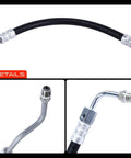 Power Steering Pressure Hose Line Assembly Fits Ford F-100 Ranger And Mazda B Series 1998 1999 2000 With 2.5L 3.0L 4.0L Engines Pump To Gear Rack Pinion close-up