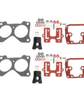 Two Pack Carburetor Repair Kit With Float, Needle And Seat, Gaskets And O Rings For V4 85 140HP Outboard Motors, DIY Friendly Replacement Kit