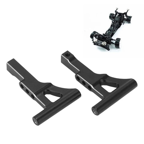 Beefed Up Front Suspension Arm Upgrade Kit For 3Racing Sakura D5 One Tenth RC Car, Includes Two Metal Front Lower Control Arms and RC chassis