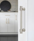 10 Pack 5 Inch 128mm Knurled Brushed Satin Nickel Kitchen Cabinet Handles Drawer Pulls For Cabinets Cupboards And Dressers With Easy Installation Durable Construction Smooth Operation Timeless Satin Finish