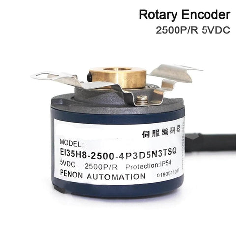 Servo Motor Encoder 2500P R 5V DC EI35E9 2500 Series CNC AC Servo Driver with Hall Sensor