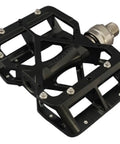 Allways Ezy Superior Aluminum Bicycle Pedals Double Sided Black Heavy Duty Pedals With Nine Sixteenth Inch Axle Lightweight