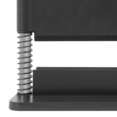 Tough As Nails 12 Inch Press Brake Attachment For Hydraulic Shop Presses Delivers Flawless 90 Degree Metal Bending Up To 3 16 Inch Gauge Thickness With Dual Spring Black Build