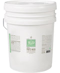 Top Tier Five Gallon Water Based Parts Washer Fluid That Hits Hard On Tough Shop Gunk While Keeping Your Heavy Steel Components Rust Free And Ready To Roll in a white bucket.
