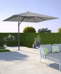Ground Embedded Patio Umbrella Base For Cantilever Setups Space Saving Design That Frees Up Patio Space Rock Solid Stability In Windy Days