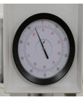 HR150A Manual Durometer Gauge Dead On Accurate Hardness Tester Meter for Rubber Foam and Leather, showing needle on scale.