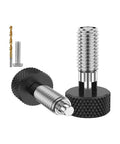 Spring Plunger Handle Quick Release Pins Kit with knurled handle and stainless steel lock M6 for rolling toolbox, heavy duty