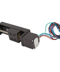 Rock Solid Mini Linear Rail Slide Actuator Featuring 50mm Stroke Premium Alloy Stepper Motion Stage Paired With Single Lead Screw Rod