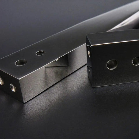 Close-up of Copper Rivet Setter Tool 2 In 1 For Leatherworking Stainless Steel Burr Setter for Size 9 and Size 12 Rivets