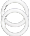Get Your Space Lit With 8 Inch Circular Fluorescent Bulbs 22W T9 Circline 1250 Lumen Daylight 6400K G10q 4 Pin Base Energy Saving Replacement Lamps 2 Pack