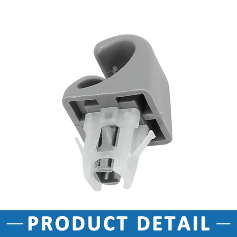 Must Have Replacement Sun Visor Hook Clip 74348 33040 For Toyota Camry 2007 2017 Set Of 2 Durable Plastic Car Interior Accessory