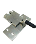 Heavy Duty Forklift Spare Parts Lock 0009311067 for pallet jack with durable steel construction and handle