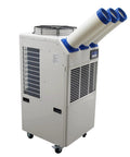 Heavy Duty Portable Air Conditioner With Large Water Tank, Bad Boy Commercial Spot Cooler with dual cooling ducts.