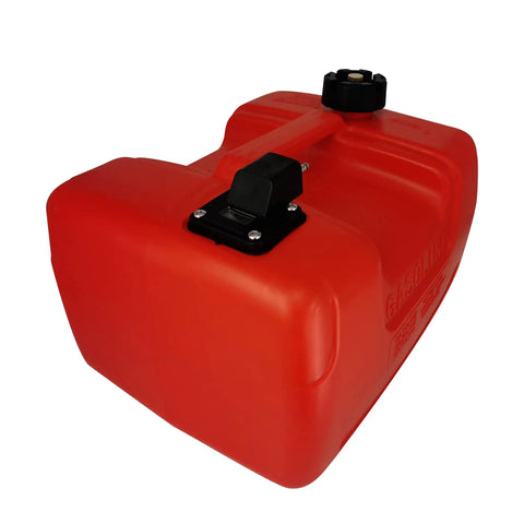 Portable Boat Fuel Tank 12L 3 Gallon Marine Fueling Tank Replacement For Outboard Motor Built Tough With HDPE Construction