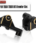 Brass Link Mounts Panhard Suspension Kit For 1/10 RC Cars TRX4 TRX6 Front And Rear Axle Mounts Black Finish