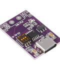 Front view of Two Pack Type C PD Fast Charge Detector Kit QC AFC PD2.0 PD3.0 to DC Output Change Board for USB PD