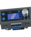Front view of Programmable DC Power Supply For CNC Testing 0.6 To 36V Adjustable Output 5A 80W with display and controls