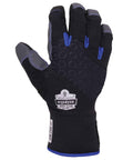 Reinforced Thermal Waterproof Winter Work Gloves Unisex Black Large Pack Of 1 With 3M Thinsulate Insulation 40g Palm 70g Back