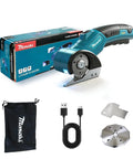Heavy Duty Cordless Electric Scissors And Cardboard Cutter With Safety Lock Rechargeable Battery Led Light For Leather Carpet Plastic Cutting Tool Fast Easy Trim Power Rotary Blade Replacement with box, charger, and accessories.