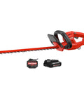 V20 Cordless Hedge Trimmer With Battery And Charger Included 20 Inch Dual Action Blade Lightweight Rechargeable Bush Trimmer
