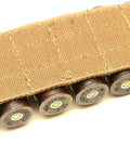 7 Round Tearaway Shotgun Card for 12 Gauge Shells with Tear Away Loop Fastener and DuraGrip Backing in Multicam Tactical Gear