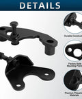 Heavy Duty Exhaust Manifold Bolt Repair Kit For Chevrolet Silverado GMC Sierra Yukon Escalade detailed components view with durable polyamide materials.