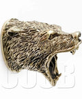 Bear Themed Knife Guard Bolster And Pommel Set For Custom Knives Hand Crafted Bronze Solid Metal Handle Accessories
