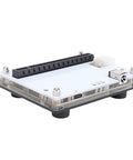 Portable USB4 EGPU Dock Expands PCIe 16X Slot For Gaming Laptops With One Meter Cable And SFX Bracket showing a side view of the glossy enclosure.