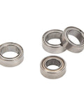 Premium Steel RC Ball Bearings Deliver Slick Low Friction Rolling And Gnarly Track Performance For Tough 1/16 Scale Remote Control Rigs Compatible With Scy Repair Kits, four steel ball bearings.