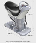 Black Electric Horse Riding Simulator For Home Gym, 20 Speed Adjustable All In One Full Body Cardio Workout Machine dimensions
