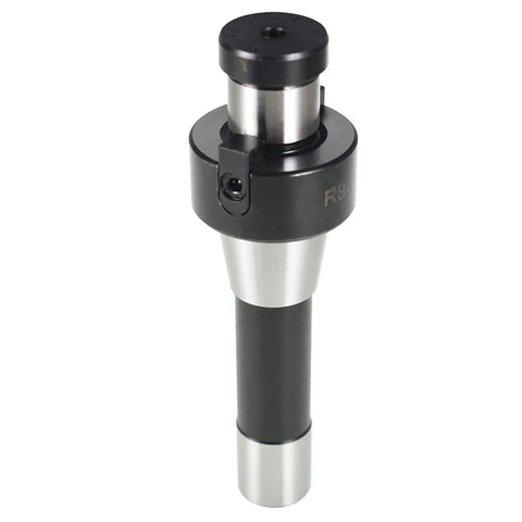 Heavy Duty Real Deal R8 Shank Shell Mill Arbor Adapter For Bridgeport Milling Machines With One Inch Body And Precision 7 16 20 Mount For Sweet Steady Cutting Action That Truly Nails The Cut