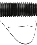Rack And Pinion Bellows Kit For Chevrolet Silverado 1500 And GMC Sierra 1500 Classic 1993 Through 2007 Plus Dodge Dakota Durango And Nissan Quest Models with black rubber bellows and zip ties