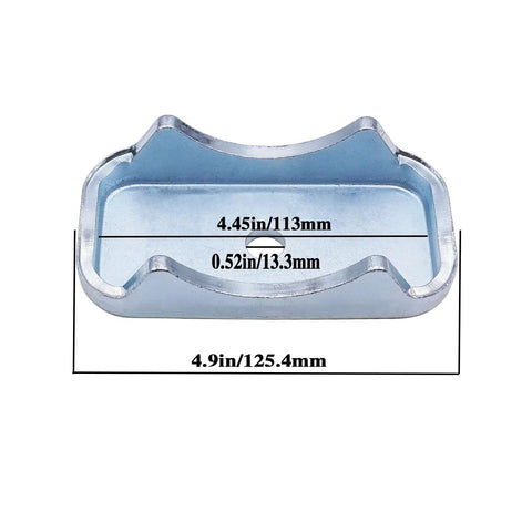 Measurement details of 3 Inch Axle Tube Leaf Spring Perch Mounting Brackets For Dana 60 And 3 Inch Housings Heavy Duty Off Road