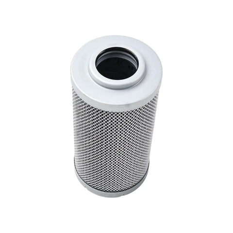 Top Shelf Replacement Hydraulic Filter 2120210 For Jlg Boom Lifts And Bobcat Telescopic Handlers, cylindrical and silver with mesh material.