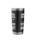 Glider Pilot Stainless Steel Insulated Tumbler For Sailplane Fans And Aviation Enthusiasts, Durable Double Wall Mug with design
