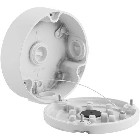 Junction Box Mount For Ubiquiti Unifi Dome Turret And Bullet Cameras G3 G4 G5 G6 AI Pro White Metal Box Accessory