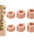 Copper Flat Ring Gasket Set For Auto Sheet Metal Repair And Oil Seal Applications 200 Piece Sealing Washer Kit Versatile Multiuse Automotive Repair Supplies